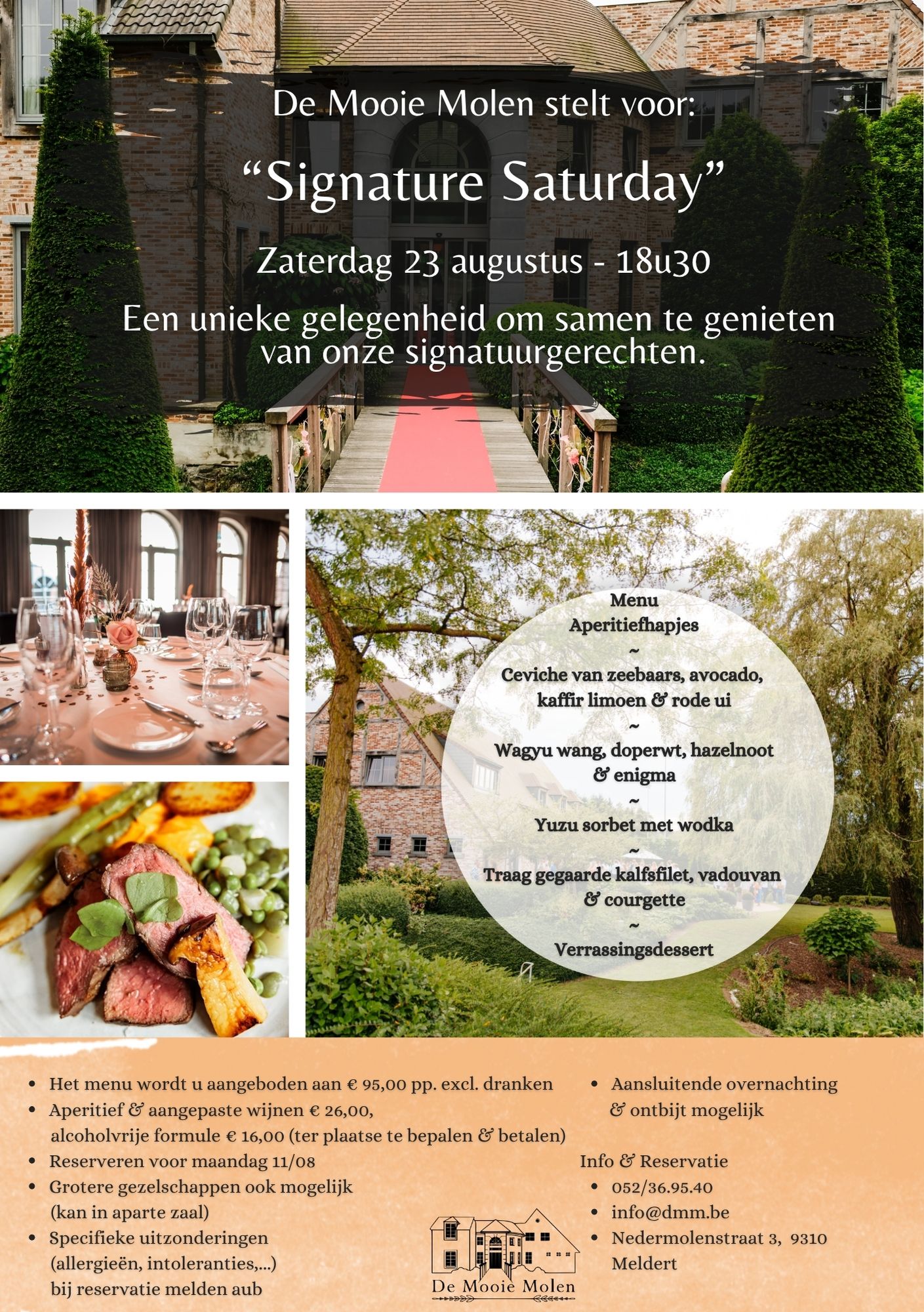 SS – jpeg Signature Saturday De Mooie Molen Zomer Restaurant